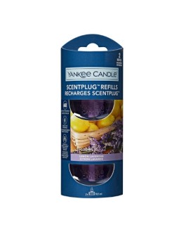 Yankee Candle Ricarica per diffusore elettrico Kit Biologico Limone Lavanda 2 x 18,5ml unisex Yankee Candle www.essenzetotalstyl