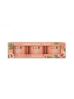 Yankee Candle Set Tropical Breeze di candele votive