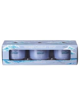Yankee Candle Ocean Air Set di candele votive in vetro unisex 37 0g Yankee Candle www.essenzetotalstyle.com 