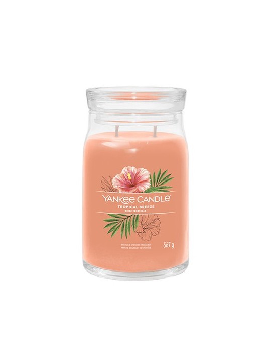 Yankee Candle Candela Profumata Signature Breeze Tropicale unisex 368 0g