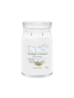 Yankee Candle Signature Scented Candle Clean Cotton 567 g