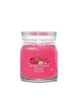 Yankee Candle Candela Signature Lampone Rosso maliny Candela Profumata unisex 368 0g