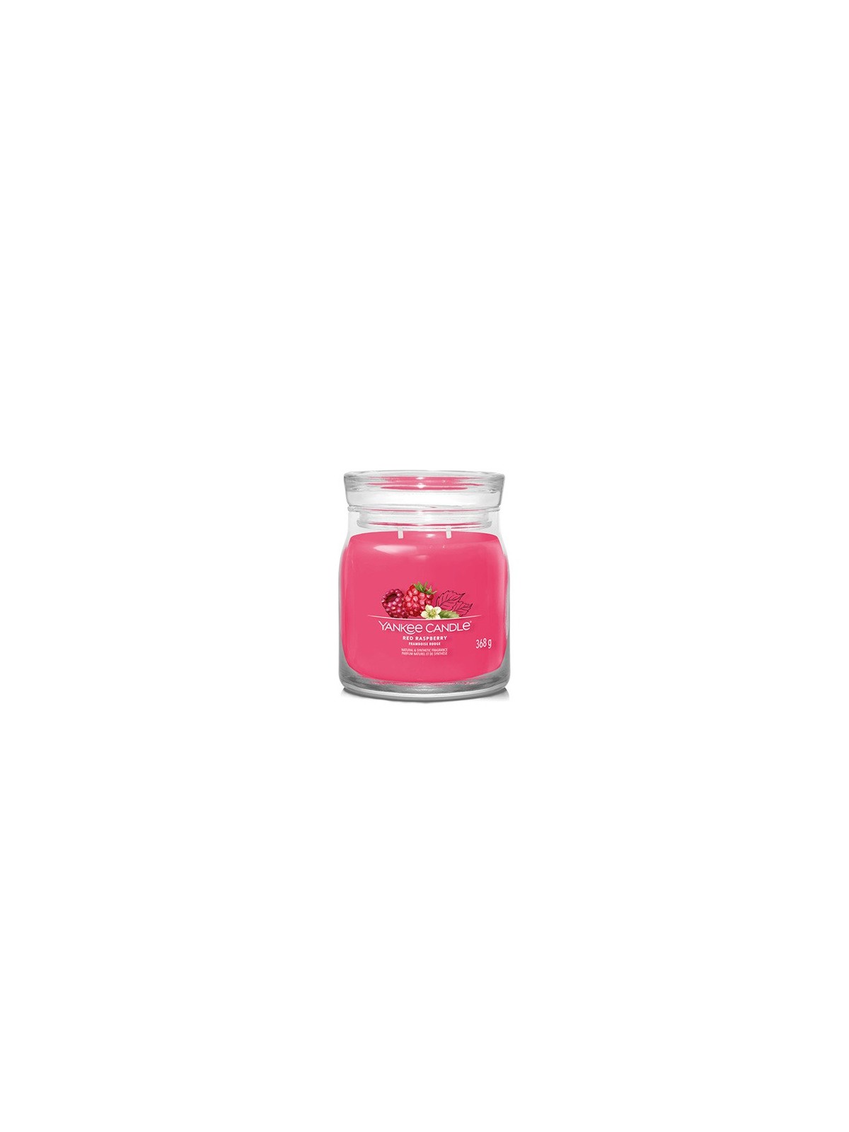 Yankee Candle Candela Signature Lampone Rosso maliny Candela Profumata unisex 368 0g