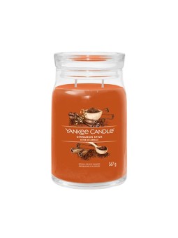 Yankee Candle Candela aromatica Signature in vetro, media, stecca di cannella, 368 g unisex Yankee Candle www.essenzetotalstyle.