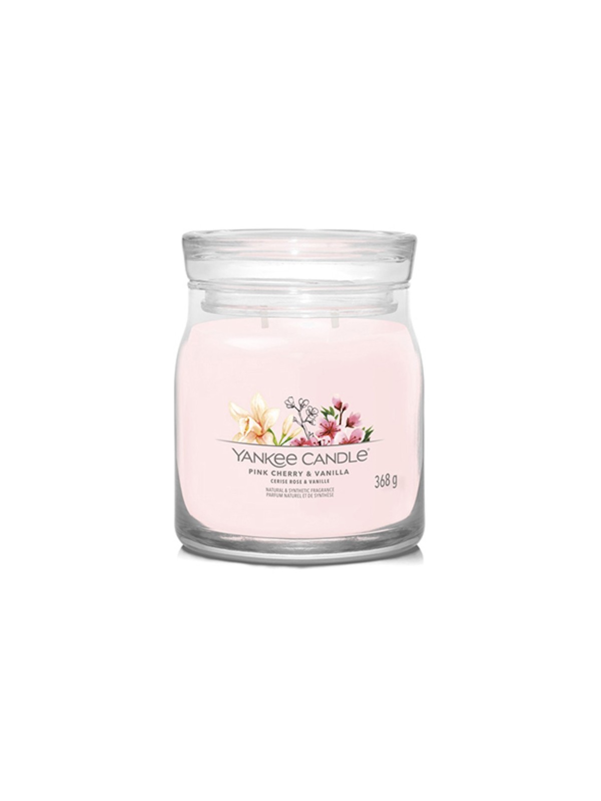 Yankee Candle Rosa Ciliegia Vaniglia Signature Candela Profumata