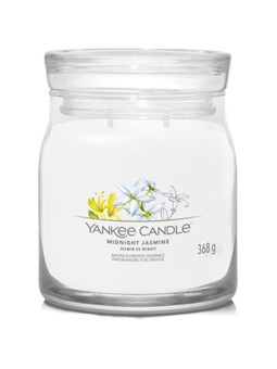 Yankee Candle Candela di Firma Gelsomino di Mezzanotte unisex 368 0g