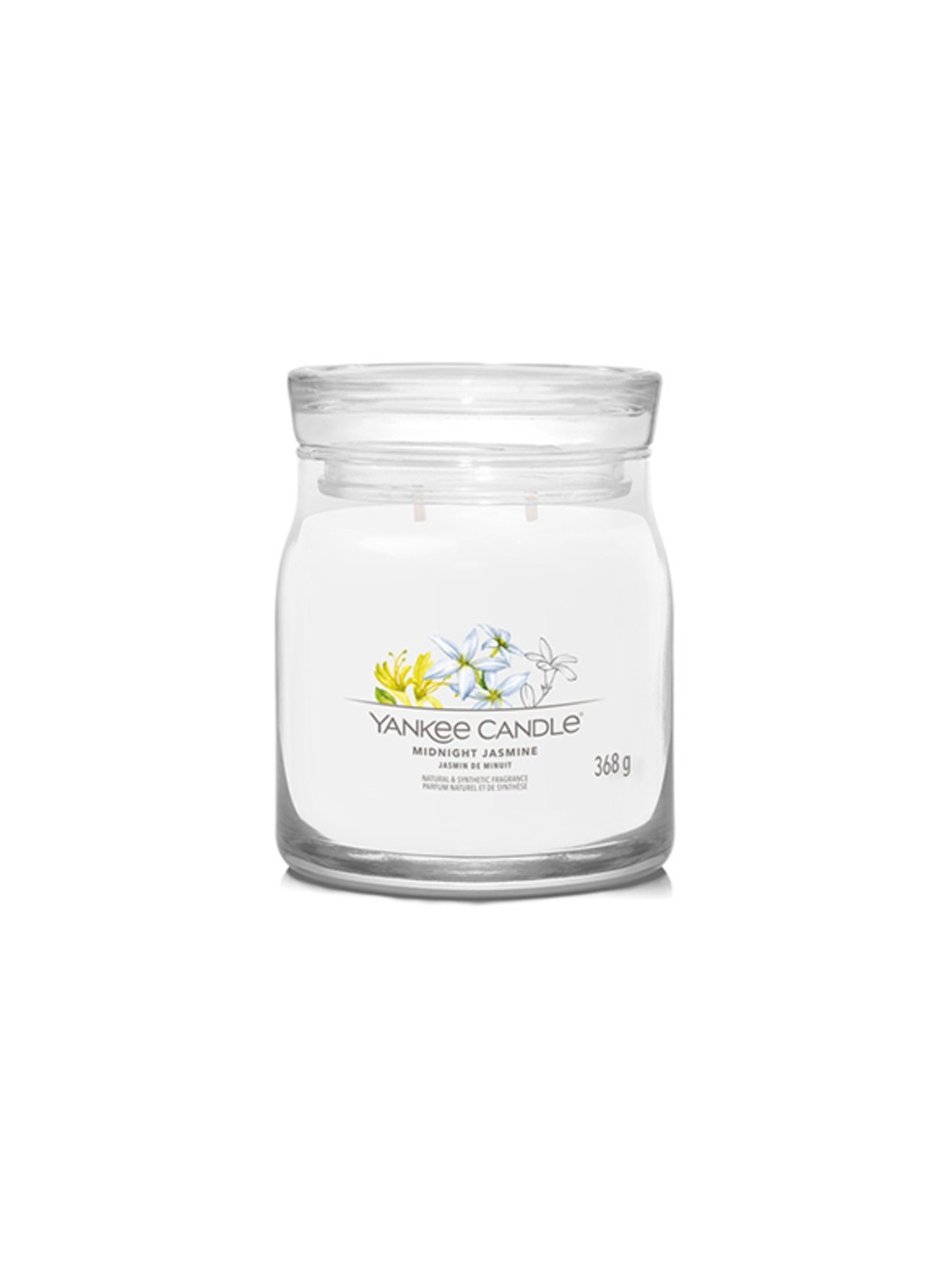 Yankee Candle Candela di Firma Gelsomino di Mezzanotte unisex 368 0g