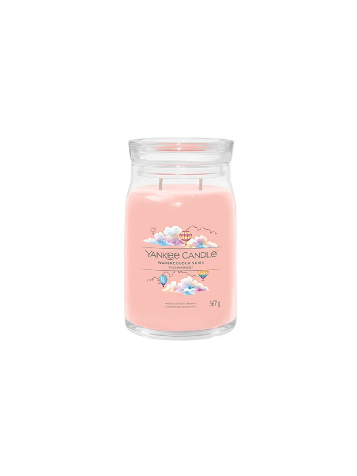 Yankee Candle Candela Firma Cielo Acquarello unisex 368 0g