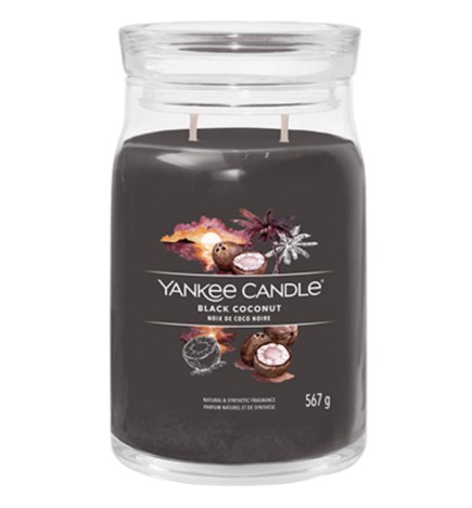 Yankee Candle Candela Signature al Cocco Nero ern kokos Vonn svka unisex 567 g
