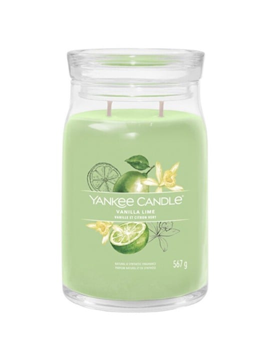 Yankee Candle Candela Firma Vaniglia Lime