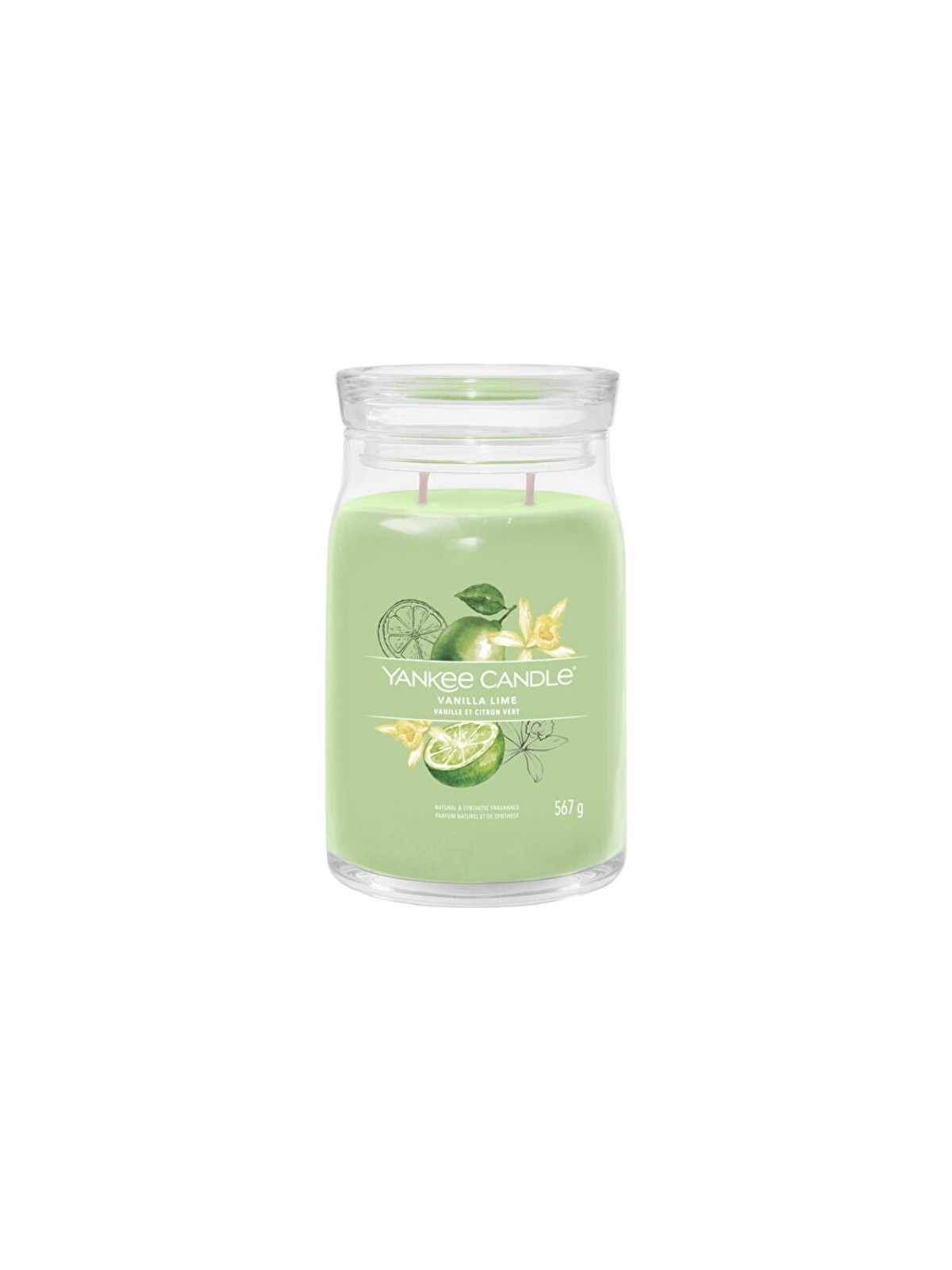Yankee Candle Candela Firma Vaniglia Lime