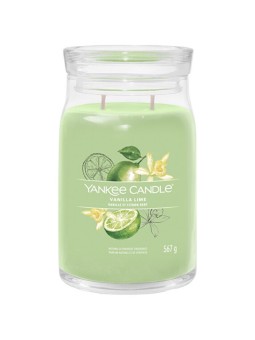 Yankee Candle Candela Firma Vaniglia Lime