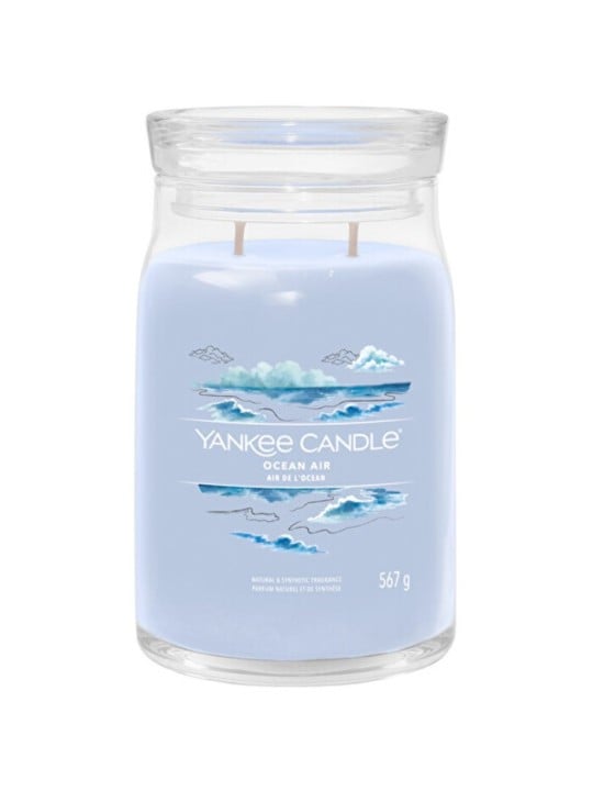 Yankee Candle Candela di Firma Aria di Mare Unisex 368g
