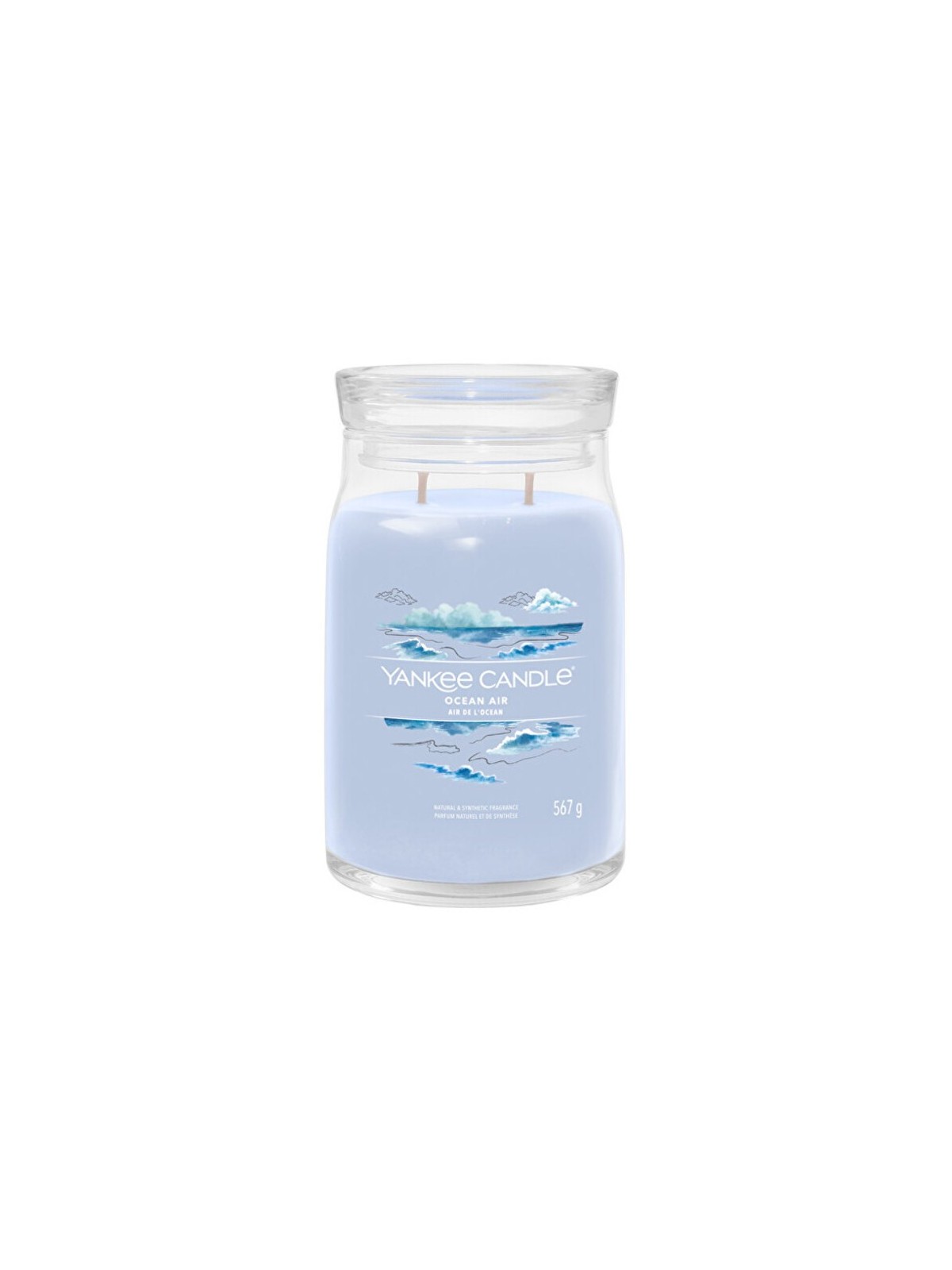 Yankee Candle Candela di Firma Aria di Mare Unisex 368g
