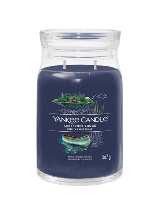 Yankee Candle Signature Candela Lago Fronte Lodge