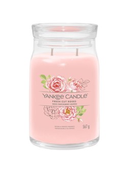 Yankee Candle Signature Scented Candle Fresh Cut Roses