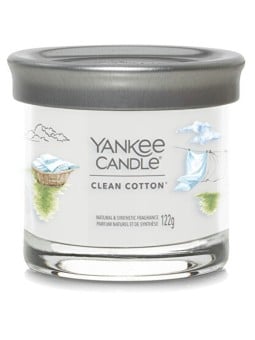 Yankee Candle Candela Tumbler Signature Cotone Pulito ist bavlna Vonn svka unisex 340g