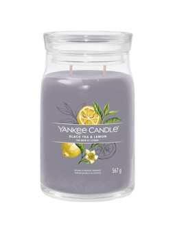 Yankee Candle Candela Signature al T Nero Limone 567g