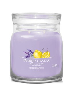 Yankee Candle Candela Profumata Signature Limone Lavanda Citronella