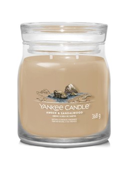 Yankee Candle Ambra Sandalo Signature Candela unisex 368 0g