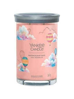 Yankee Candle Candela tumbler firmata Acquerello Cieli 567.0g