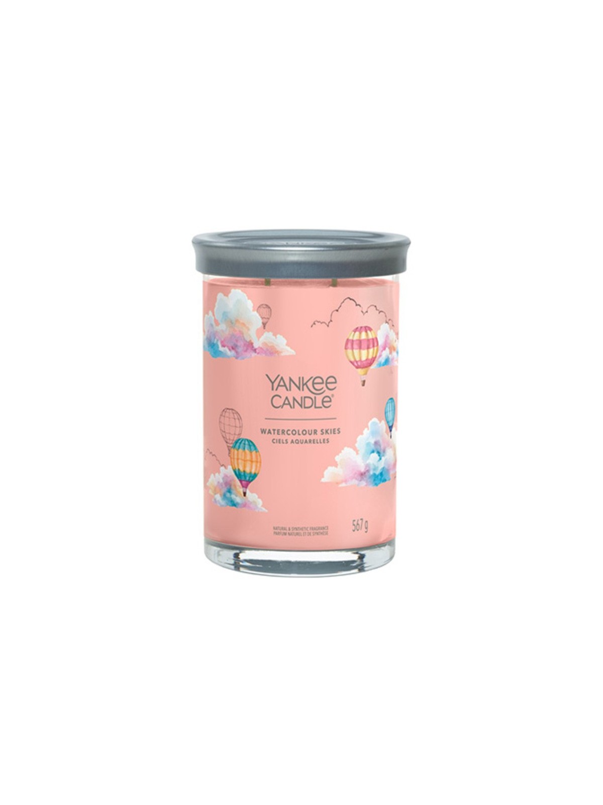 Yankee Candle Candela tumbler firmata Acquerello Cieli 567.0g