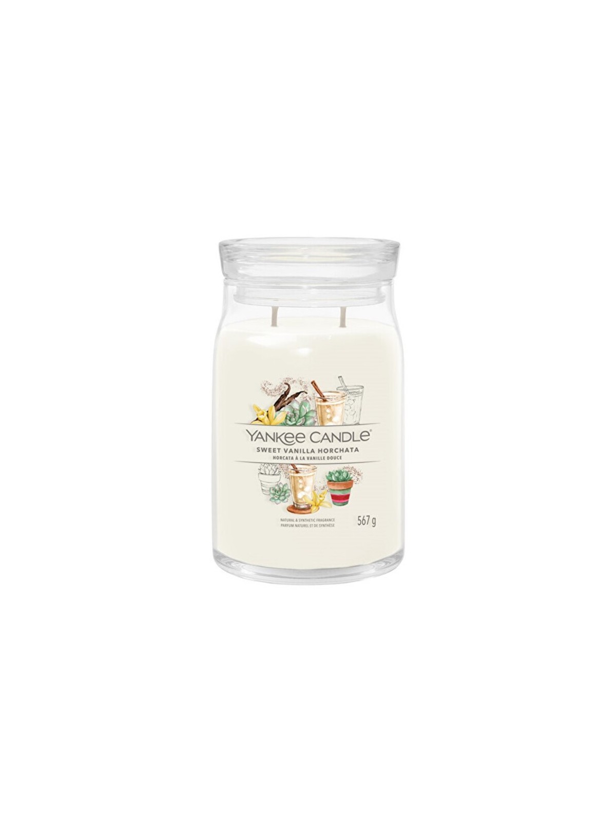 Candela profumata Sweet Vanilla Horchata Yankee Candle