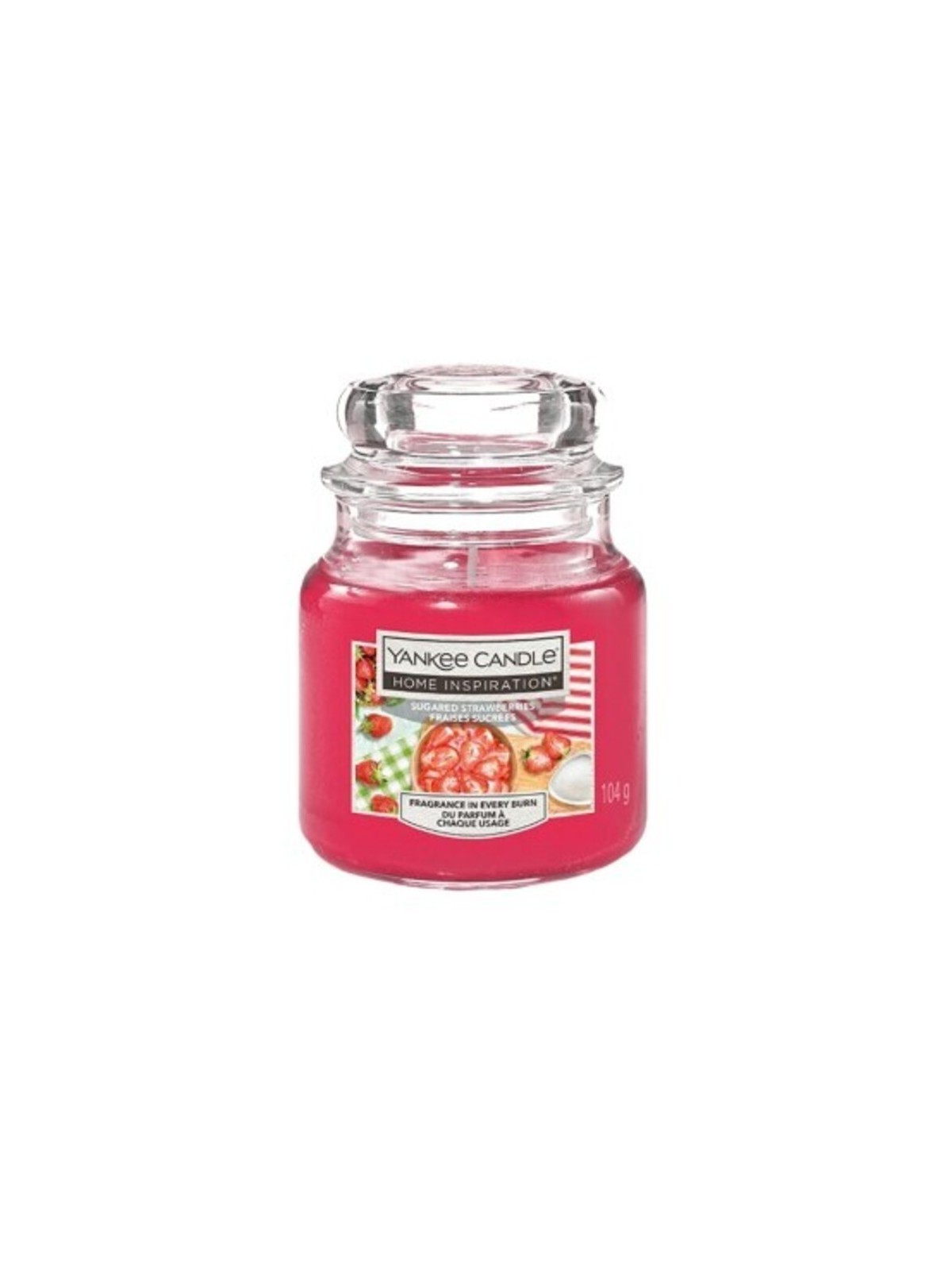 Candela profumata Fragole Confettate Yankee Candle 538.0g