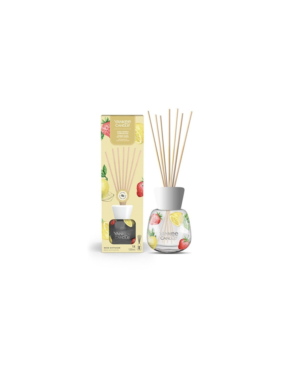 Diffusore a Bastoncini Yankee Candle Iced Berry