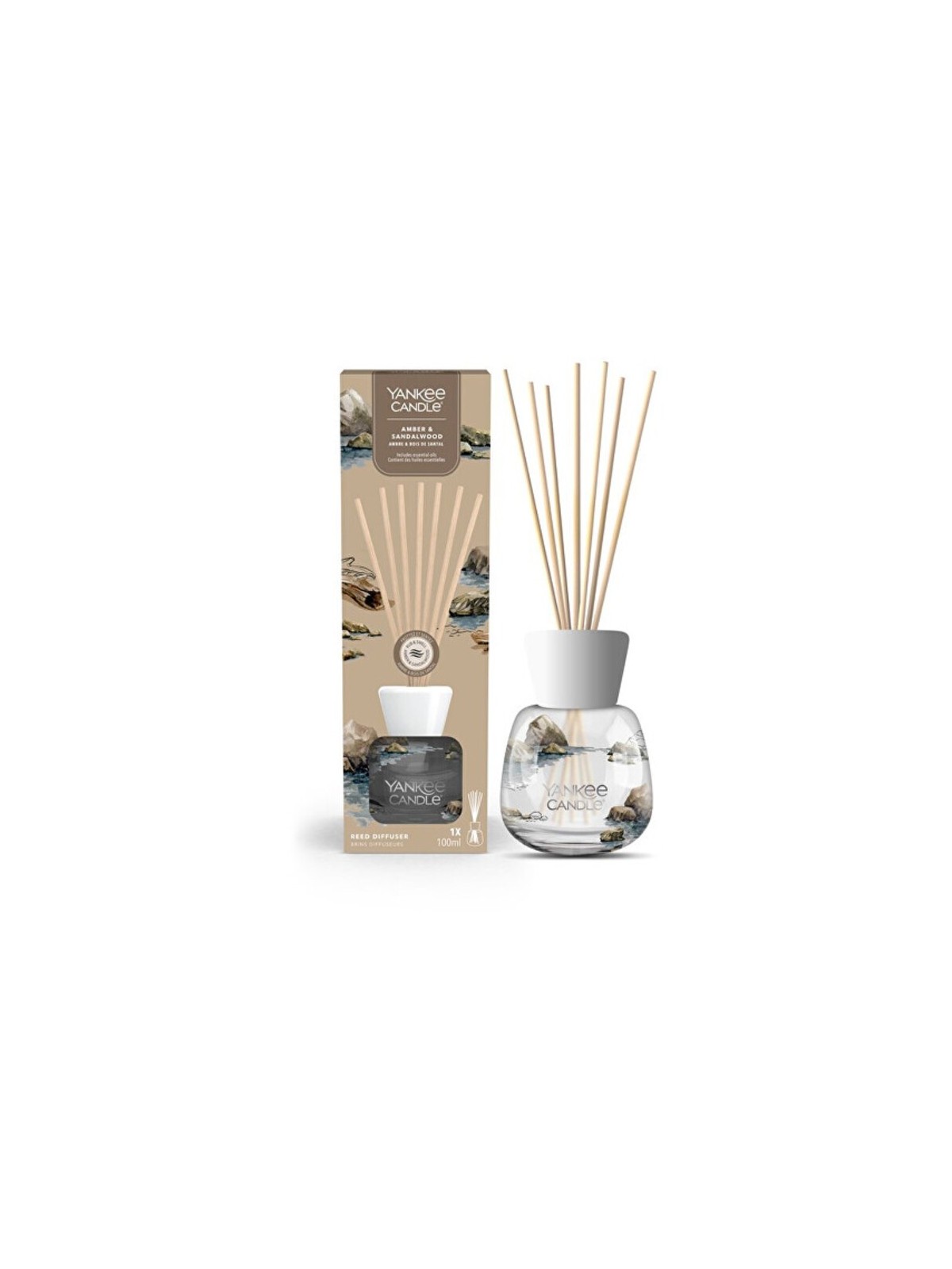 Diffusore Yankee Candle Ambra & Sandalo 100ml