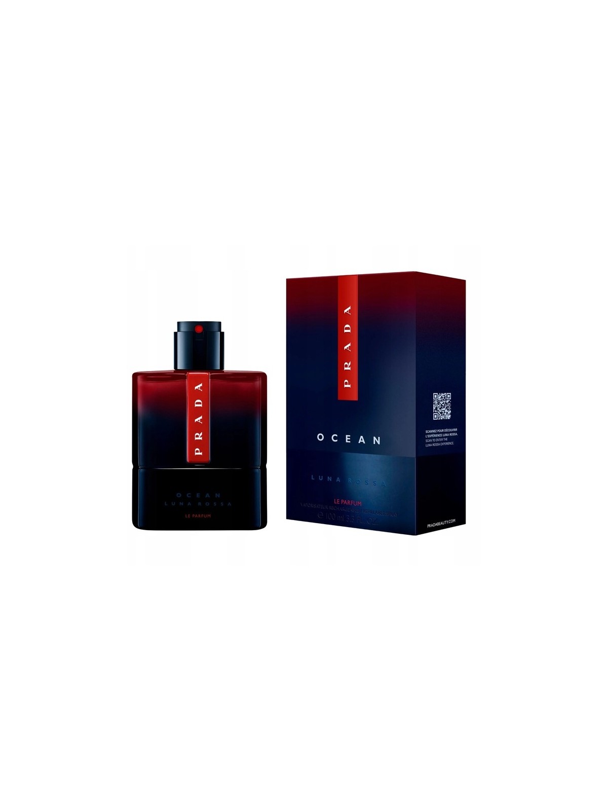 Prada Luna Rossa Ocean Pour Homme Parfum Spray 100ml Refillable