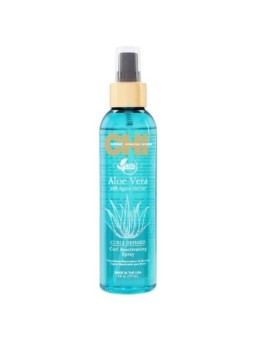 Farouk Systems CHI Aloe Vera Spray Ricci Riattivanti Nebbia Leggera per Lucentezza e Idratazione Donna 177ml