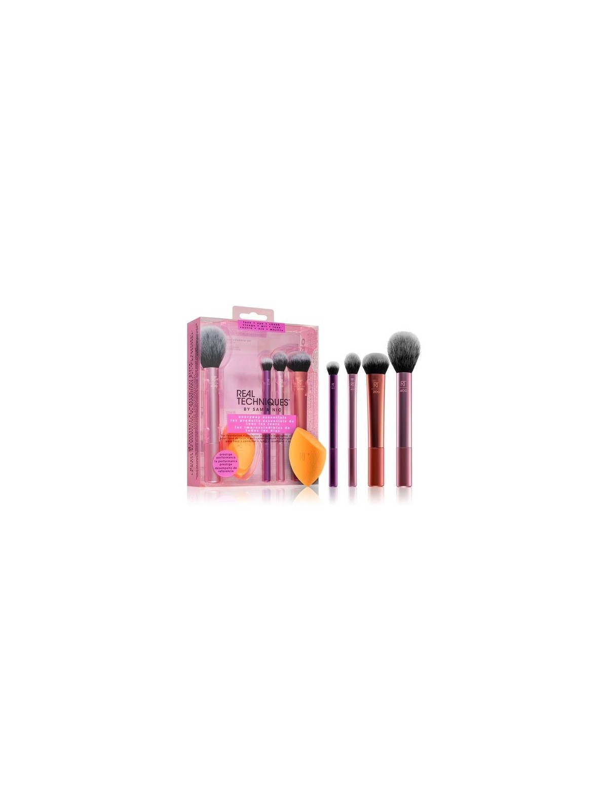 Set di pennelli cosmetici Real Techniques Everyday Essentials