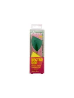 Real Techniques Set di spugne per dose di Nectar Pop Dewy donna 2 unit