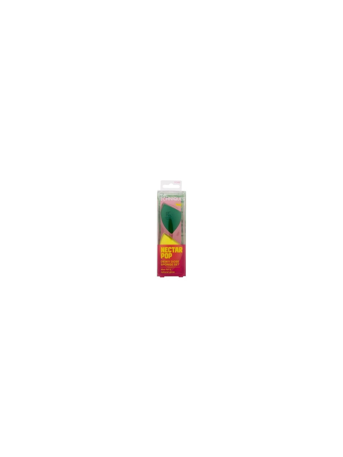 Real Techniques Set di spugne per dose di Nectar Pop Dewy donna 2 unit
