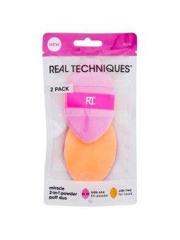 Duo piumino per cipria Miracle 2in1 Real Techniques