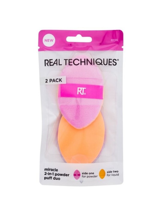 Duo piumino per cipria Miracle 2in1 Real Techniques