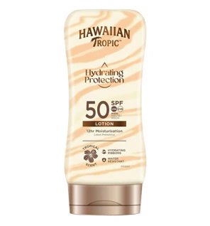 Hawaiian Tropic Hydrating Protection Lotion SPF 50 Crema solare idratante donna 180ml