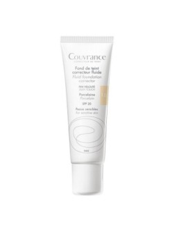 Avene Couvrance Fluid Foundation Corrector SPF20 donna 30ml Numero 1.0 Porcelain