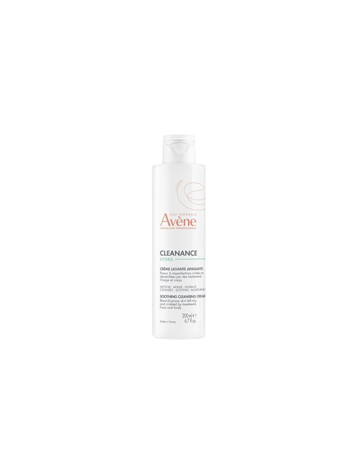 Crema detergente lenitiva Avï¿½ï¿½ne Cleanance Hydra 200ml