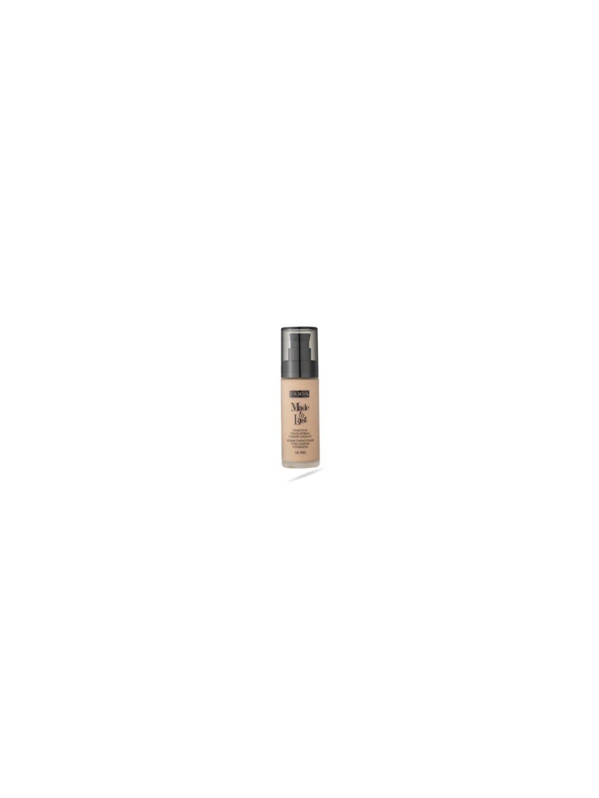 Pupa Made To Last Total Comfort Foundation SPF10 050 Beige Sand 30ml