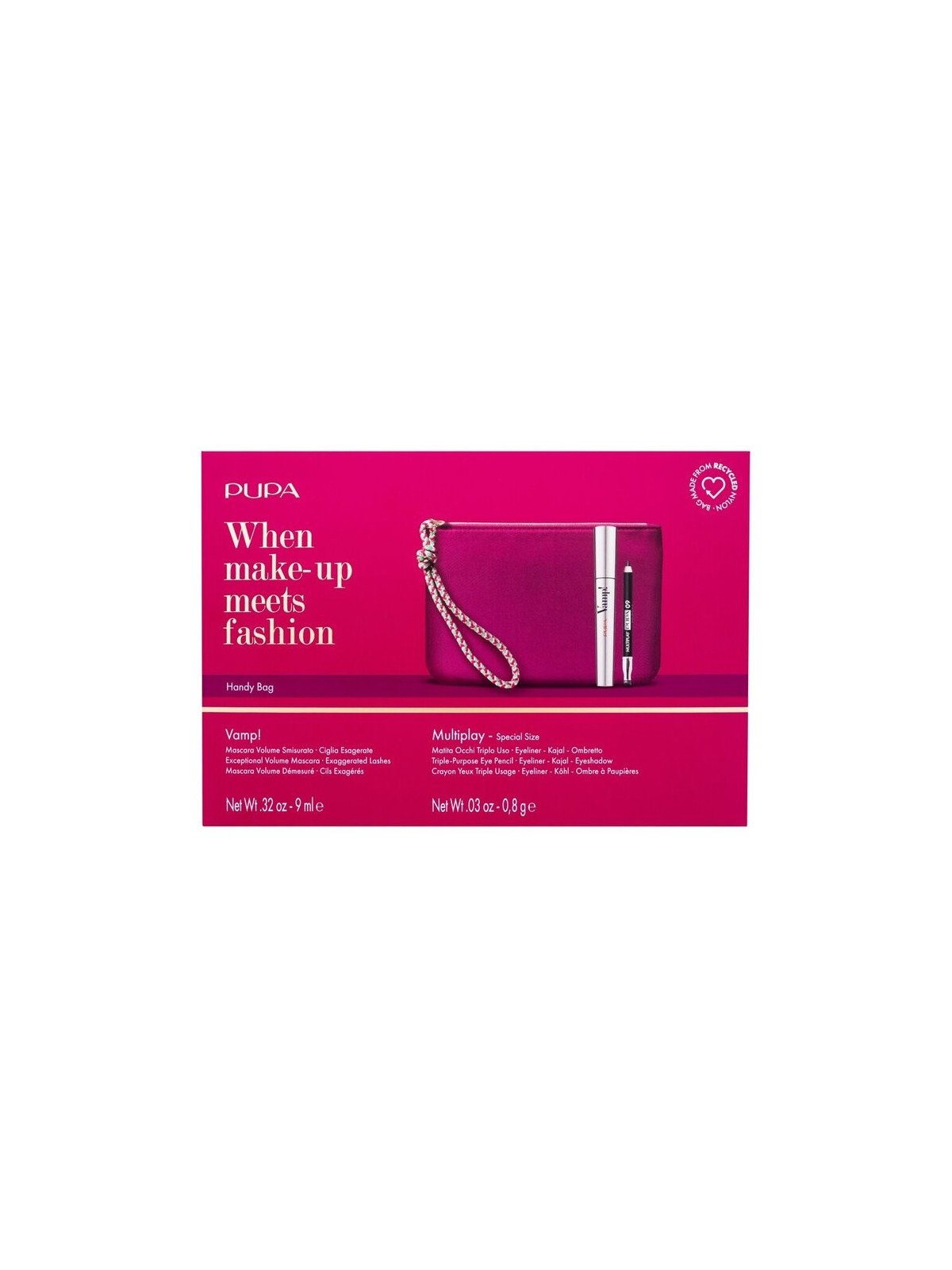 Pupa Vamp! Mascara & Mini Multiplay Set 9,8ml