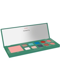 Pupa Pupart Palette Viso Cheek 11.4g - Verde