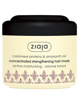 Ziaja Maschera Fortificante per Capelli con olio di amaranto Cashmere 200 ml