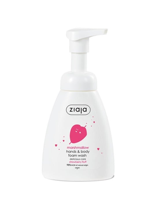 Ziaja Marshmallow Schiuma Detergente Mani e Corpo Sapone liquido donna 250ml