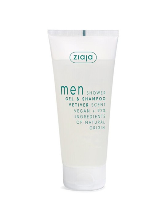 Ziaja Vetiver Men Gel Shampoo Gel Doccia e Shampoo Uomo 200ml