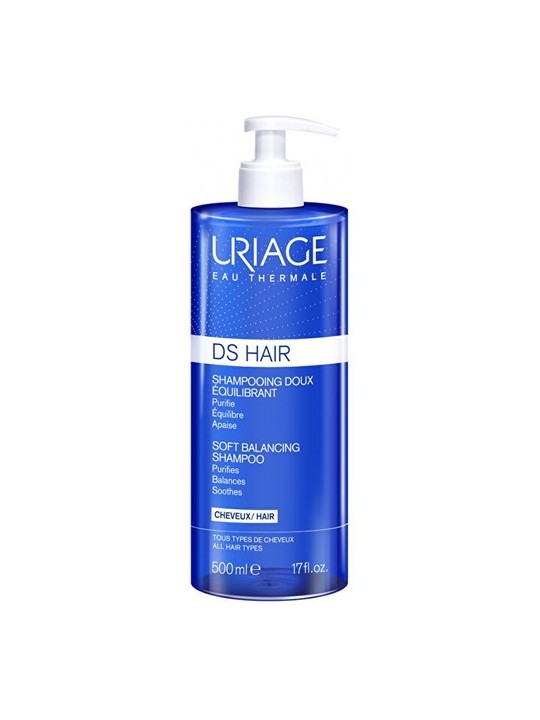 Uriage DS Hair Soft Balancing Shampoo 500ml