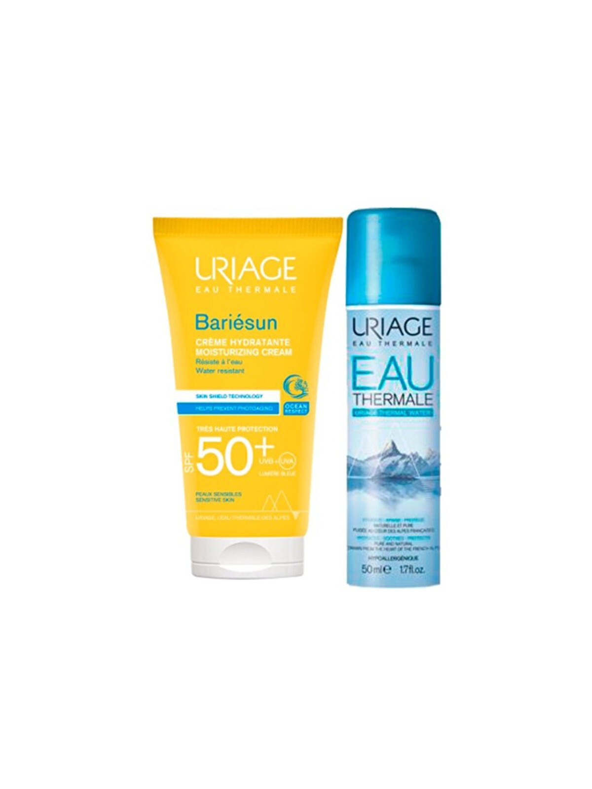 Uriage Bariesun Crema Idratante Set - Cura Pelle Donna