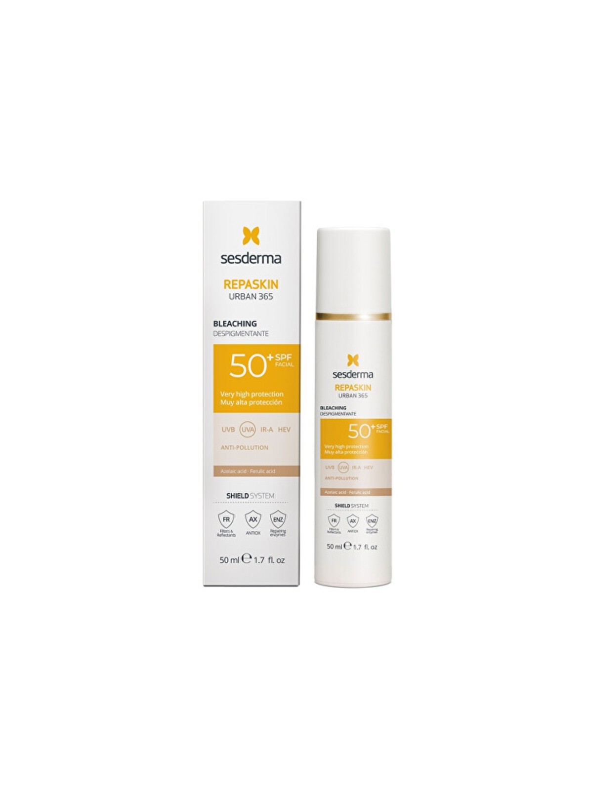Sesderma Repaskin Urban SPF 50+ Schiarente 50ml
