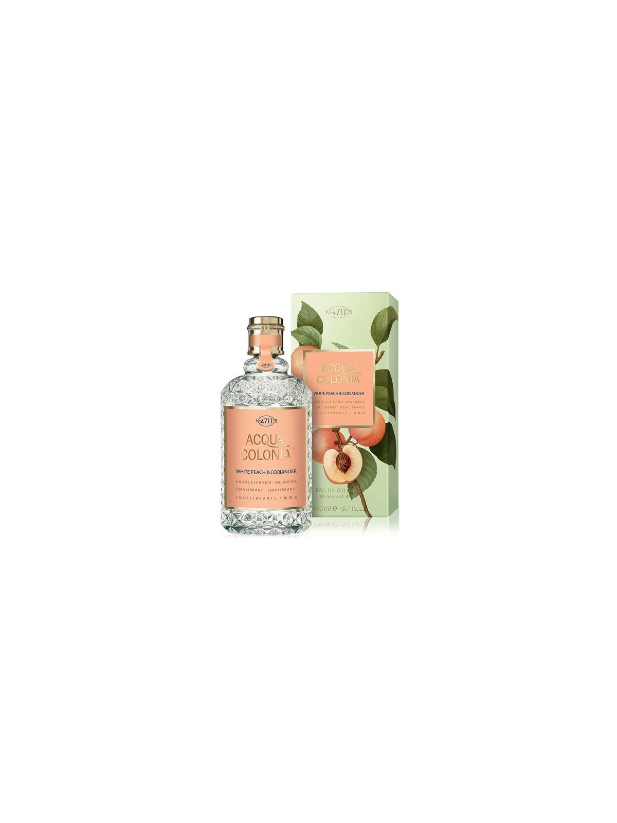 4711 Acqua Colonia Pesca Bianca & Coriandolo EDC Spray 170ml